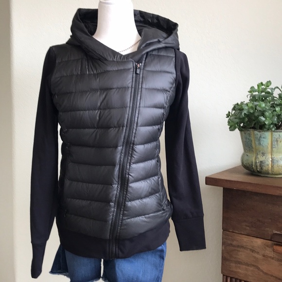 Athleta Jackets & Blazers - Athleta Responsible Down Sweatshirt Jacket